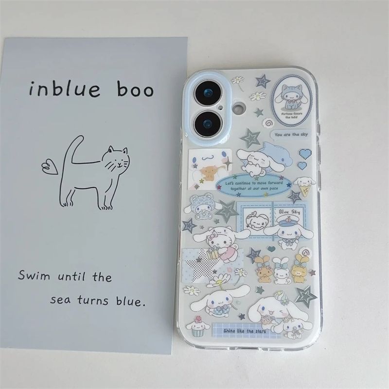 Mobile Tech Accessories - Cartoon Big Eared Dog Rabbit Luxurious
