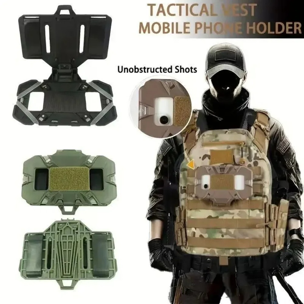 Tactical MOLLE Vest Phone Hold - Mobile Tech Accessories ulasan dan harga