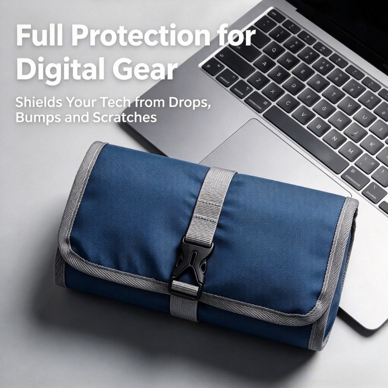 Large Capacity Cable Organizer - Tech Accessories Travel Organizer Pouch ulasan dan harga