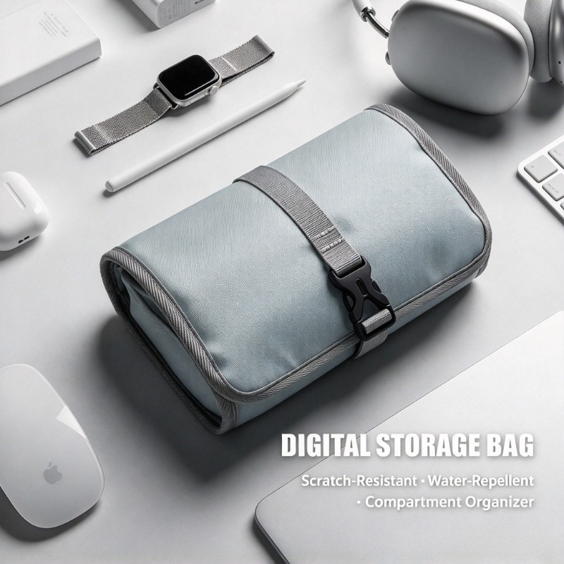 Large Capacity Cable Organizer - Tech Accessories Travel Organizer Pouch ulasan dan harga