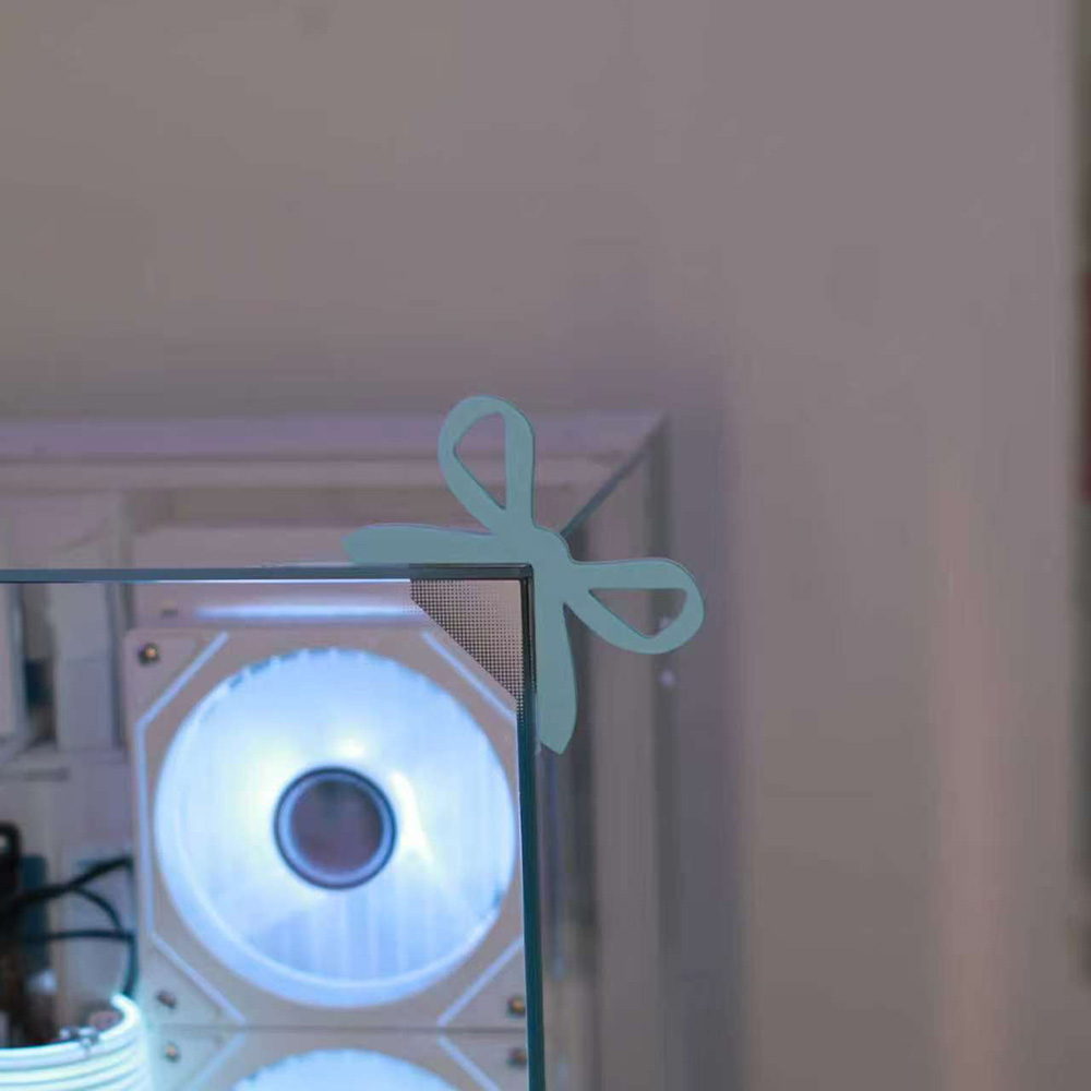Monitor Decoration Bow Monitor - Kawaii Tech Accessories ulasan dan harga